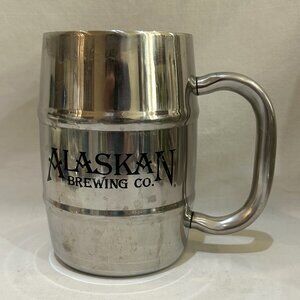 Alaskan Brewing Co Stainless Steel Mug Vintage Condition
